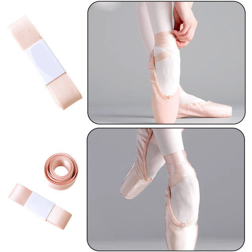 2m Ballets Pointe Shoe Ribbon Satins Ballets Pointe Shoe-B 1