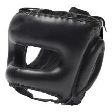 Kick Boxing Helmets Closed Full Sports Headgear Martial-Black M