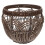household imitation rattan woven plastic storage basket 10