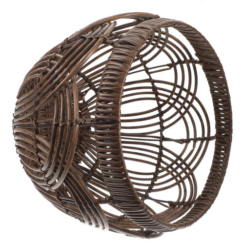 household imitation rattan woven plastic storage basket 2