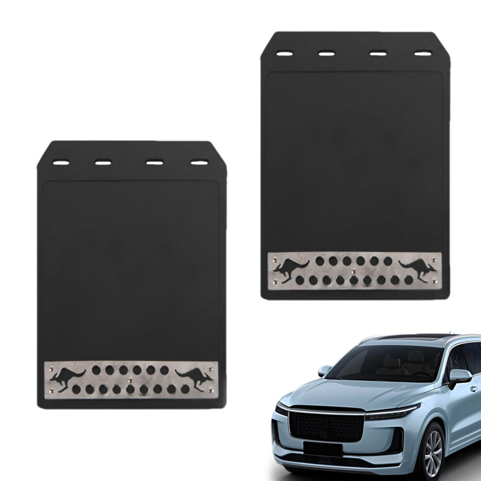 Truck Mudflaps Rugged Rubber Splash Guard For Pickup Trucks Dirt Debris Protection Mat Easy Install Mudguards 9016109935823