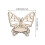 4pcs butterfly corner wall shelf crystal display for bedroom 11