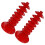 2Pcs Red PP Lollipop Stand Multi-Layer Display Rack Desktop Holder 9
