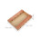 wooden straw holder with adhesive multi-compartment kitchen organizer 3