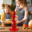 2Pcs Red PP Lollipop Stand Multi-Layer Display Rack Desktop Holder 11