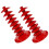 2Pcs Red PP Lollipop Stand Multi-Layer Display Rack Desktop Holder 1