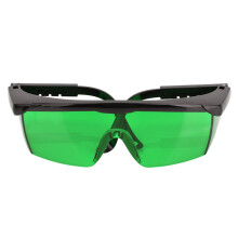 Bequeme Sichtbrille für Rotationslaser – Grün Rahmenglas