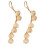 4 strings simulation garlic props, fake garlic string decor 3
