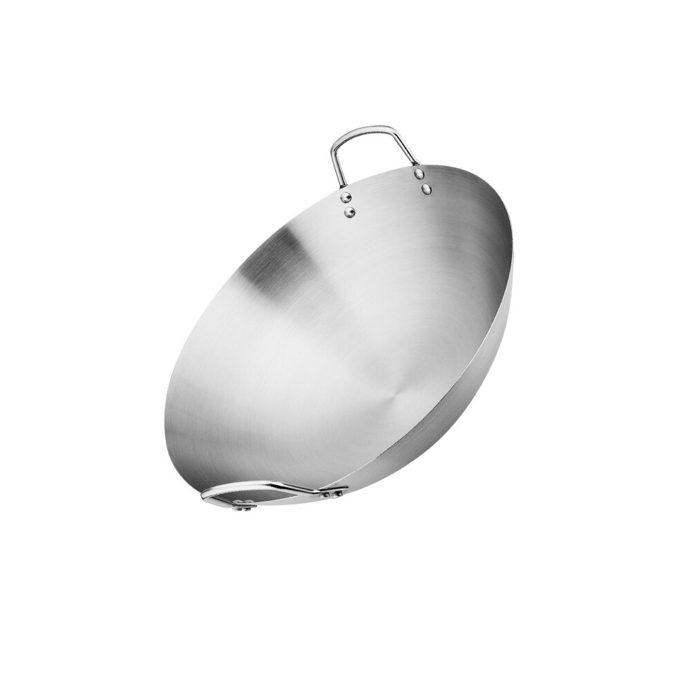 (26cm) Thickened Steel Saute Pan with Double Handles for Household BBQ-image-OPC-PKKQTR7-NEW