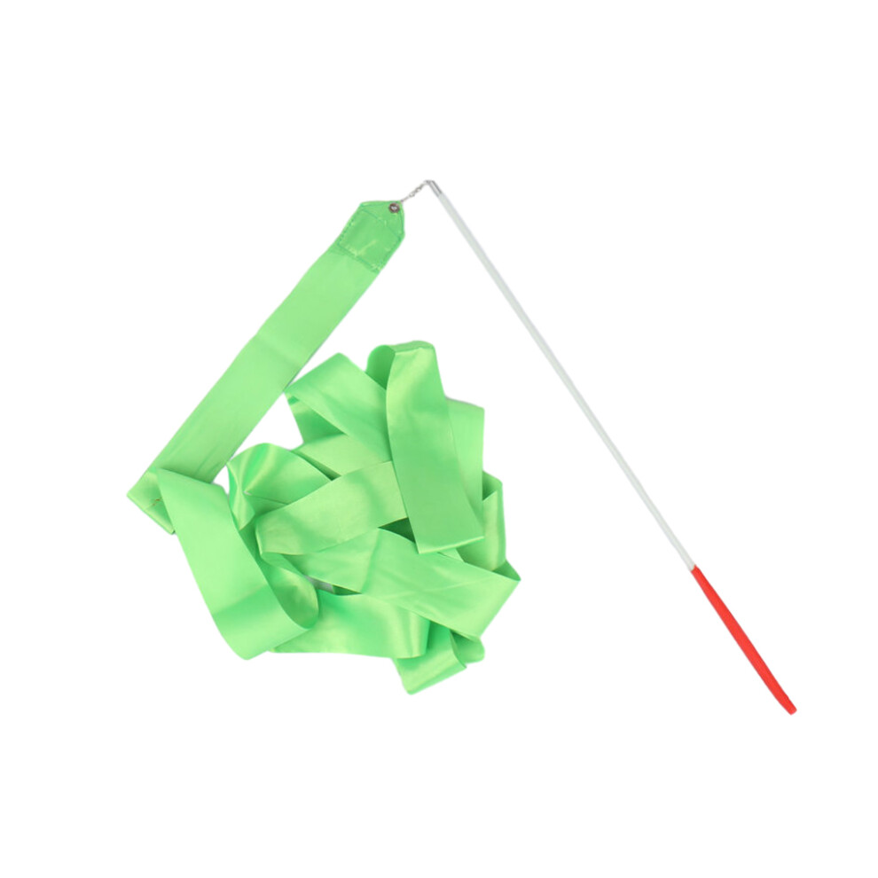 (Light Green) Ribbon Wands Twirling Rod Stick Birthday Party Gymnastics Streamers-image-OPC-PKKQW8F-NEW