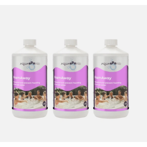 3 x 1 Litre No Foam Aquasparkle