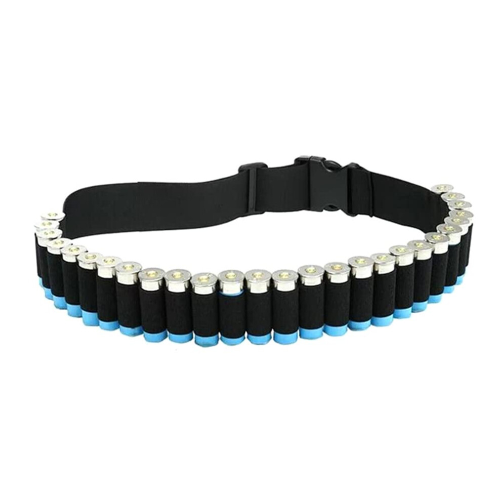 Shotgun Shell Bandolier Belt 12/20 Gauge Ammo Holder 27 Rounds Capacity 135cm Black Military Hunting-image-OPC-PKKR7FS-NEW