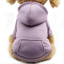 Winter Dog Hoodie Sweatshirts with Pockets Warm Dog Clothes for Small Dogs Chihuahua Coat Clothing Puppy Cat Custume