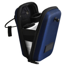 Golf Rangefinder Carry Case, Shockproof EVA Protective Hard Shell, Carabiner Clip, Strap Loop, Fits Distance Finder