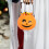 6Pcs Sturdy Orange Mini Pumpkin Candy Buckets for Halloween Storage 4