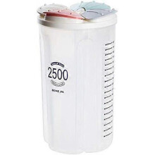 Plastic Kitchen Storage Box Container Rice Cereal Grain Bean Bottles Whole Storage Sealed Cans with Lid