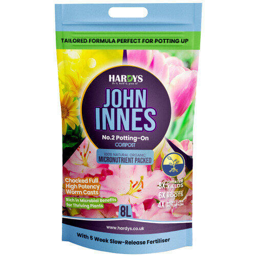8L Potting-On Compost John Innes No 2 & Worm Casts