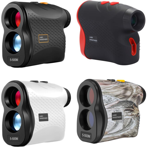 Golf Rangefinder 500-Yard Range, Slope Function, 6X Magnification, Laser Rangefinder Device, High Precision 2