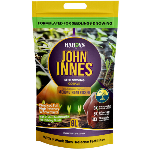 8L John Innes Seed Compost, Worm Castings Enhanced