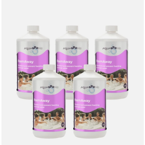 5 x 1 Litre No Foam Aquasparkle
