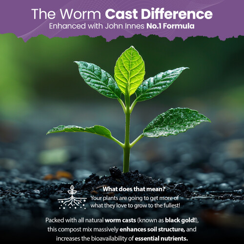 8L John Innes No 1 Young Plant Worm Cast Compost 1