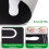 Baseball Training Mat For Swing And Pitching Practice, Batting Cage Compatible, Non-Slip Durable Surface 3