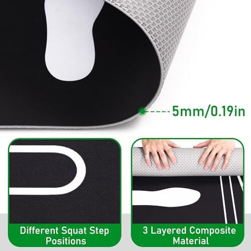 Baseball Training Mat For Swing And Pitching Practice, Batting Cage Compatible, Non-Slip Durable Surface 2
