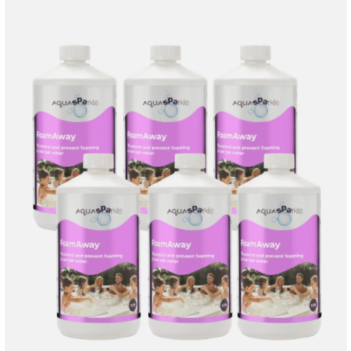 6 x 1 Litre No Foam Aquasparkle