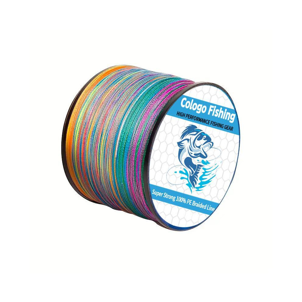(Multicolor, 0.36mm-60LB) 4-strand Multifilament Braided Fishing Line, 500m/1640ft Fishing Line, Strong Durable & Long-lasting Fishing Line,Â Tackle A-image-OPC-PKKRWPP-NEW
