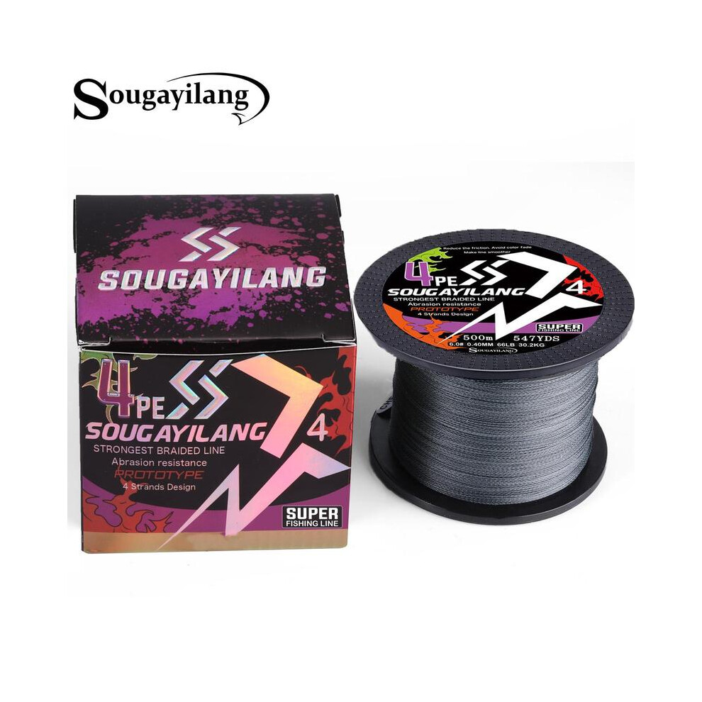 (Dark Gray, 2.0#-0.23mm/30lb-109YDS) 4 Strands Pe Braided Strong Fishing Line, 100m Multifilament Fishing Line, Outdoor Fishing Accessories for Fishin-image-OPC-PKKRXFR-NEW