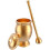 Mortar And Pestle Set Brass Small Gold Spice Herb Grinder 1