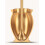 Mortar And Pestle Set Brass Small Gold Spice Herb Grinder 5