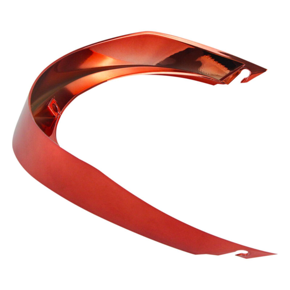 (Round Red) Motorcycle Helmet Rear Spoiler PC Trim for Grp for GP Stylish and-image-OPC-PKKRYRN-NEW