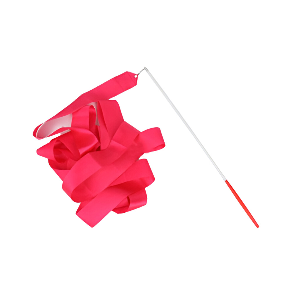 (Rose Red) Ribbon Wands Girls Training Birthday Goodie Gymnastics Dance Streamers-image-OPC-PKKRZSW-NEW