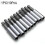 (Silver, 10Pcs) 60mm Magnetic Screwdriver Extended Bit Tools, Hex Shank Bit Adapter, Bit Holder Extension Socket Drill 1/4" Hex Power Tools, 1/4 inch 1