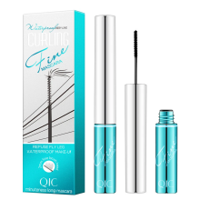 Waterproof Qibest Natural 3D Fiber Mascara Eyelash Long Curling Lashes Extension