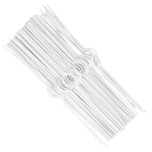 200pcs wire hooks for calendars - iron binder clip wall hanger kit