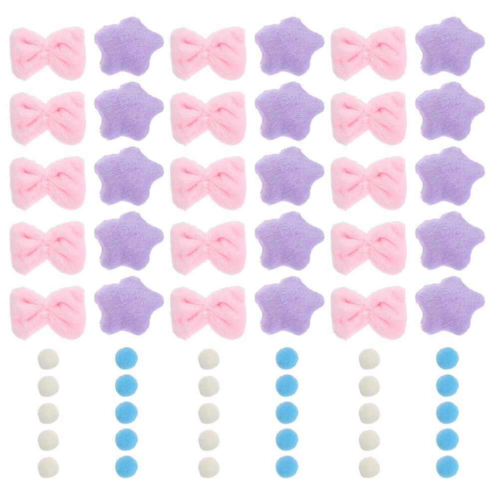 Iplusmile Plush Doorway Curtain With Bowknot Star Ball Garland For Girls Bedroom