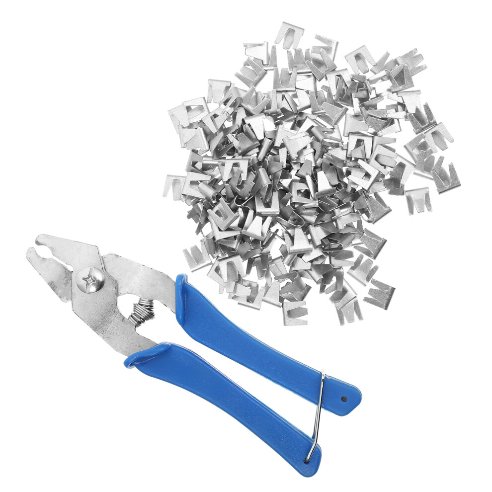 Wire Cage Clips And Pliers Set For Pet Cages Assembly Repair Fencing 3233019127902