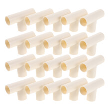 20pcs plastic t connectors and adapters for assembly