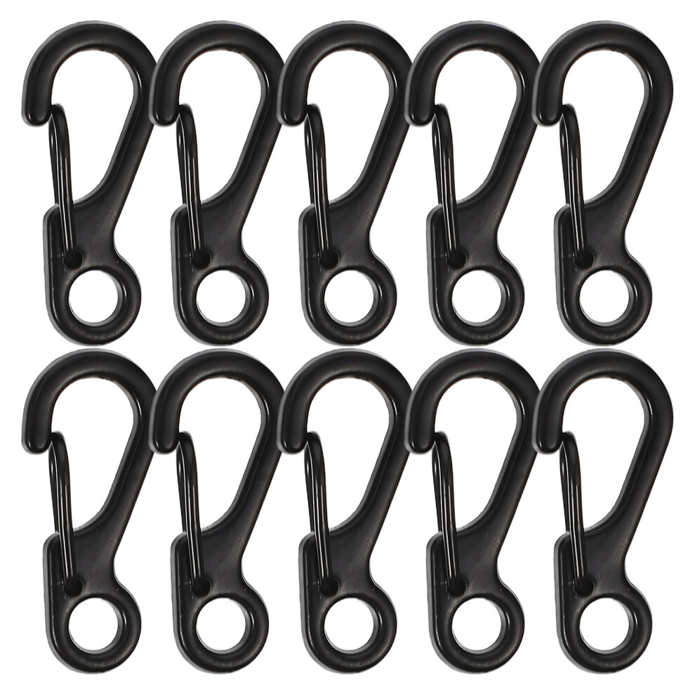 Photos - Climbing Gear 30pcs spring snap hook zinc alloy carabiner clips for camping hiking