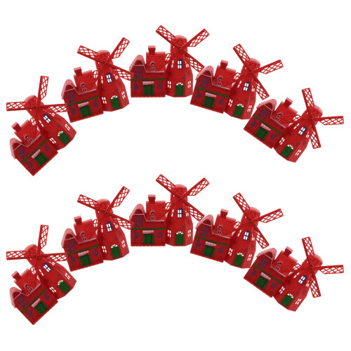 10St Decoratieve Mini Plastic Model Voor Collectie