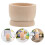wooden egg holder tray 6 pcs for easter kitchen decor and egg display 10