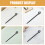 2St Handgemaakte Haarpen Hanfu Design Vintage Look 8