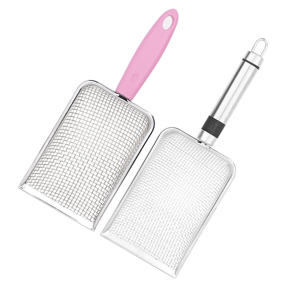 Zdjęcia - Kuweta dla kota Totority 2 szt. łopatka do piasku dla kotów stali nierdzewnej z uchwytem