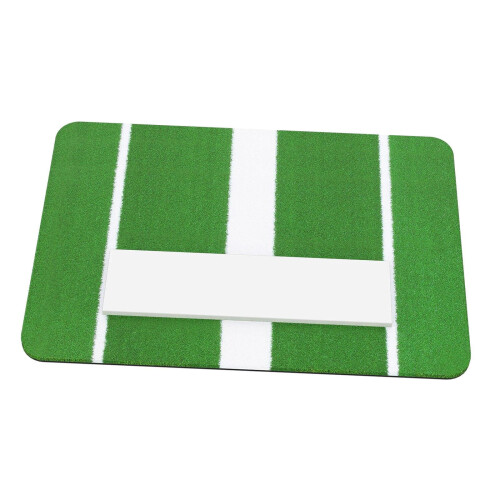 Baseball Hitting Pitching Mat Size 60cm x 91cm Accessory Professional Portable