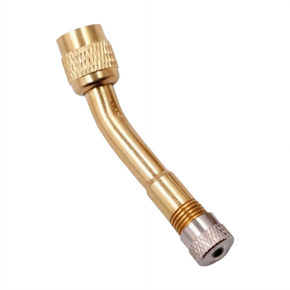 Tire Valve Extender Pure Copper 135-Degree Valve Stem Extension For Universal Cars Trucks Motorcycles Bikes 9393856803040