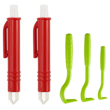 Tick Tweezers For Dogs, Cats, Children, Set Of 3, Includes Tick Hooks Set Of 2, Easy Safe Tick Remover, Stainless Steel
