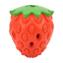 (As show, One size) Indestructible Dog Toy Teething Chewing Rubber Toy for Interactive Play