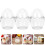 stampini 3 pz forma per gelatina dessert 3